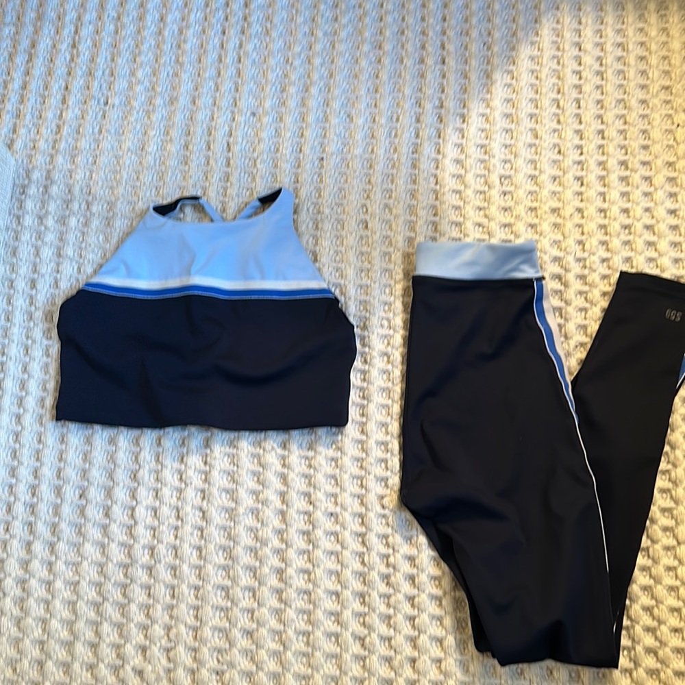 Splits 59 navy and light blue set